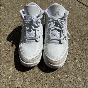 Jordan’s, kids size 3, lightly worn